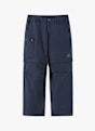 reima Surina Bugproof Zip-Off Mini Kinder Wanderhose Blau 50676 1