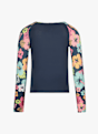 Roxy Morning Flower 50+ shirt en lycra + slip de bain jeune enfant Bleu 50225 4