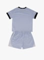 Nike Dri-FIT Swoosh Love Kinder T-Shirt + Short Blau 51696 2