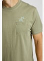 O'NEILL Chest Pocket t-shirt uomo Verde 50380 3