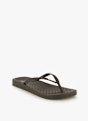 BEACH MOUNTAIN Rubberized tongs femmes Noir 50473 2