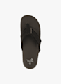 BEACH MOUNTAIN Supersoft infradito uomo Nero 50478 3