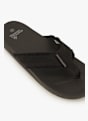 BEACH MOUNTAIN Supersoft infradito uomo Nero 50478 5