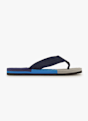 BEACH MOUNTAIN Ribbed Herren Flip Flop Blau 50490 1