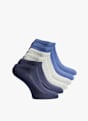 FILA 6-Pack No Show 31-46 chaussettes Bleu 50551 1