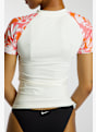 BEACH MOUNTAIN 50+ shirt en lycra femmes Blanc Cassé 50602 4