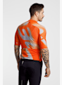 Q36.5 Gregarius Pro Big Logo maglia da bike uomo Arancia 50633 2