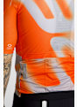 Q36.5 Gregarius Pro Big Logo maglia da bike uomo Arancia 50633 5
