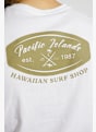 BEACH MOUNTAIN t-shirt uomo Bianco 50649 5