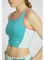 Kari Traa Linnea Sports Longline reggiseno sportivo donna Turchese 50671 4