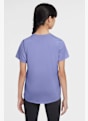 Nike One Fitted Dri-FIT t-shirt bambina Lilla 50976 2
