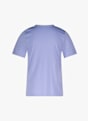 Nike One Fitted Dri-FIT t-shirt bambina Lilla 50976 5