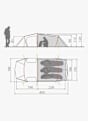 VAUDE Allround Ferret XT 3 tente Vert 51006 11