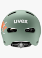 uvex kid 4 style casco per ciclista bambini Verde 51104 3