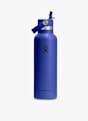Hydro Flask Standard Mouth with Flex Straw Cap 621 ml gourde Bleu 51109 1