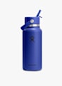 Hydro Flask Wide Mouth with Flex Straw Cap 946 ml Trinkflasche Blau 51107 1