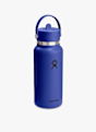 Hydro Flask Wide Mouth with Flex Straw Cap 946 ml Trinkflasche Blau 51107 2