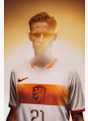 Nike Pays-Bas Away Replica maillot de football hommes CDM 2026 Blanc 51178 8