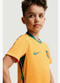 Nike Australia Home Replica maglia da calcio bambini Mondiali 2026 Giallo 51210 4