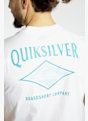Quiksilver Retro Dreamin Back Print t-shirt hommes Blanc 51469 4