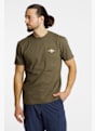 Quiksilver Retro Dreamin Back Print t-shirt hommes Beige 51459 1