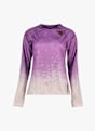 Endura SingleTrack Print LS maglia da bike donna Viola 51618 1