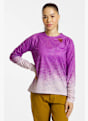 Endura SingleTrack Print LS Damen Biketrikot Lila 51618 2