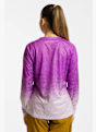 Endura SingleTrack Print LS maillot de bike femmes Violet 51618 3