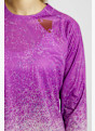Endura SingleTrack Print LS Damen Biketrikot Lila 51618 5