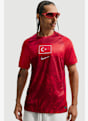 Nike Turquie Home Replica maillot de fooball hommes CDM 2026 Rouge 51759 1