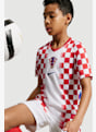 Nike Croazia Home Replica maglia da calcio bambini Mondiali 2026 Bianco 51742 3