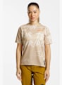 Endura SingleTrack Print maglia da bike donna Beige 51797 2