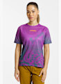 Endura SingleTrack Print maillot de bike femmes Violet 51807 2