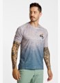 Endura SingleTrack Print maillot de bike hommes Bleu 51825 1