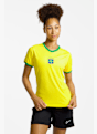 POWERZONE Brésil Fan t-shirt femmes Jaune 51861 1