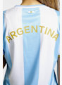 POWERZONE Argentine Fan t-shirt femmes Blanc 51865 4
