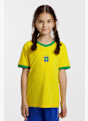 POWERZONE Brasile Fan set da calcio bambini Giallo 51858 2