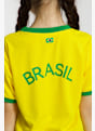 POWERZONE Brasile Fan set da calcio bambini Giallo 51858 7
