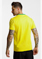 POWERZONE Brasile cotone Fan t-shirt uomo Giallo 51852 2