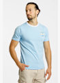 POWERZONE Argentine cotton Fan t-shirt hommes Bleu 51867 1