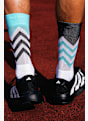 Incylence Volts 35-46 chaussettes de course Blanc 51884 5