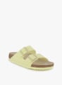 Birkenstock Arizona Birko-Flor® Nubuk Narrow Fit Damen Slipper Gelb 52164 2