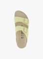 Birkenstock Arizona Birko-Flor® Nubuk Narrow Fit slipper donna Giallo 52164 4