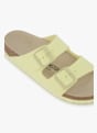 Birkenstock Arizona Birko-Flor® Nubuk Narrow Fit Damen Slipper Gelb 52164 6