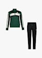 adidas Seasonal Essentials Tiberio 3S tuta sportiva bambini Verde 52385 1