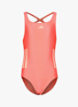 adidas 3S C-Back maillot de bain filles Pink 65166 1