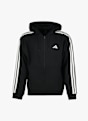adidas Essentials 3S Fleece giacca della tuta uomo Nero 52423 5