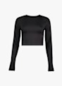 ON Studio Long-T Crop Damen Longsleeve Schwarz 52499 5