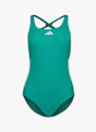 adidas 3S C-Back costume da bagno donna Verde 65153 4