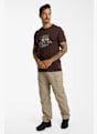 46 NORD Herren T-Shirt Braun 52886 3